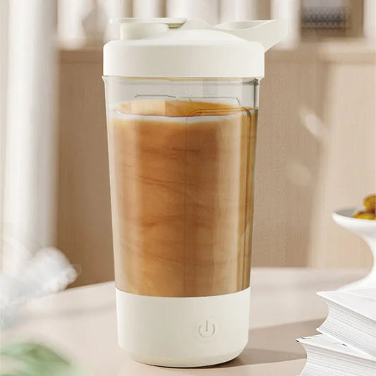 MixPro™ Electric self - stirring shaker for smooth protein shakes in seconds, No clumps