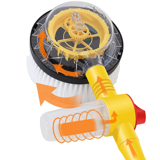 Ultimate 360 Spin Car Wash Brush - Deep Clean Your Car In Minutes With Effortless Spotless Shine