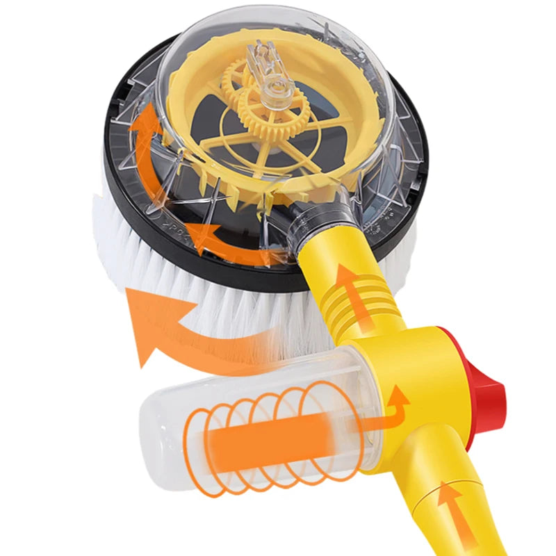 Ultimate 360 Spin Car Wash Brush - Deep Clean Your Car In Minutes With Effortless Spotless Shine