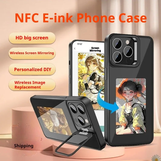 Smart NFC Phone Case - Instantly Turn Your Phone Case Into a Custom Moving Display and battery Free!