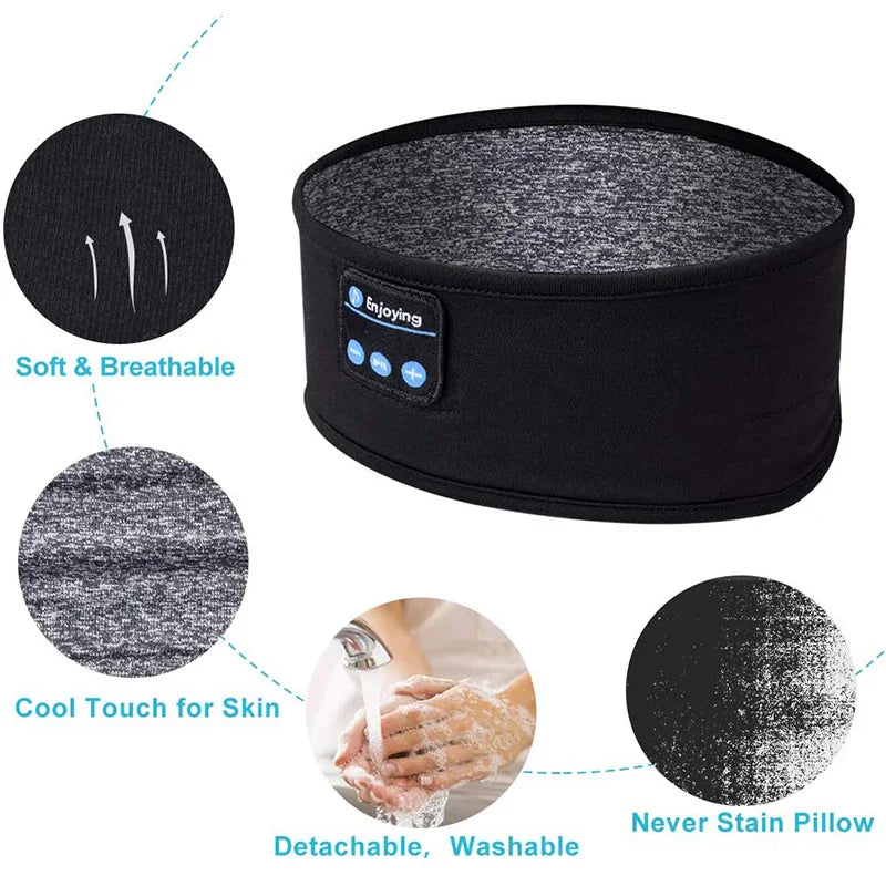 SleepWave™ Bluetooth Headband - Fall Asleep Faster Without Uncomfortable Earbuds