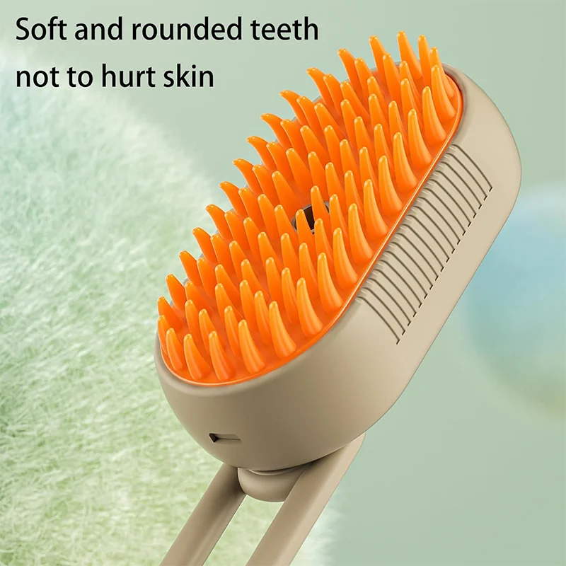 3-in-1 Electric pet grooming brush - spray, message & Deshed all in One for Dogs or Cats