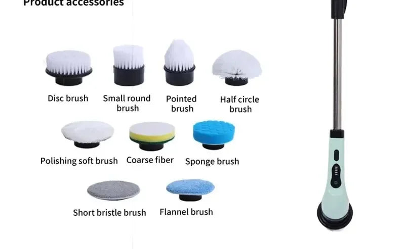 PowerScrub™ Cordless Electric Spin Scrubber, Powerful multi-surface cleaning for bathrooms, kitchens, tubs, tile, grout, and more.
