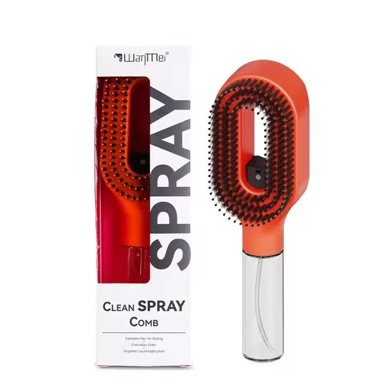 2-in-1 Detangling Spray Brush