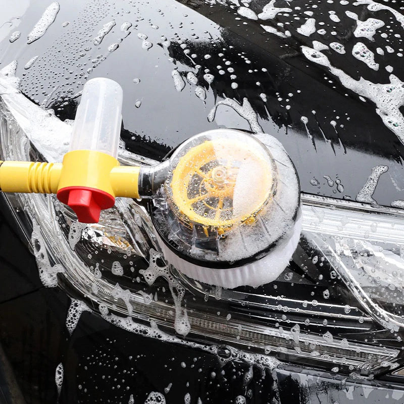 Ultimate 360 Spin Car Wash Brush - Deep Clean Your Car In Minutes With Effortless Spotless Shine
