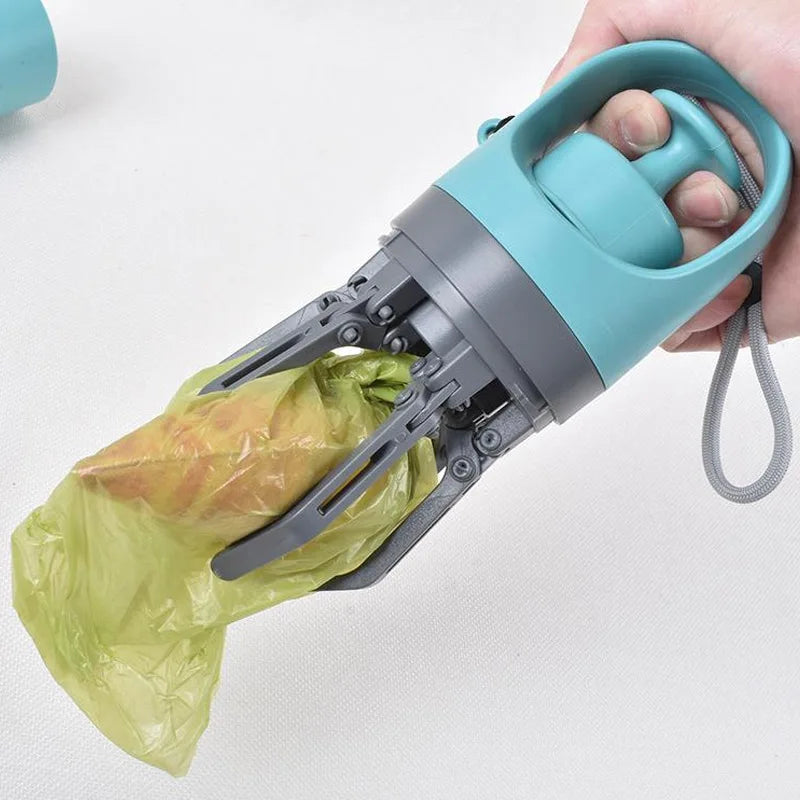 Hands-Free Dog Pooper Scooper With Built-in Bag Dispenser- Quick, Clean & No-Touch Pickup