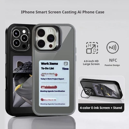 Smart NFC Phone Case - Instantly Turn Your Phone Case Into a Custom Moving Display and battery Free!