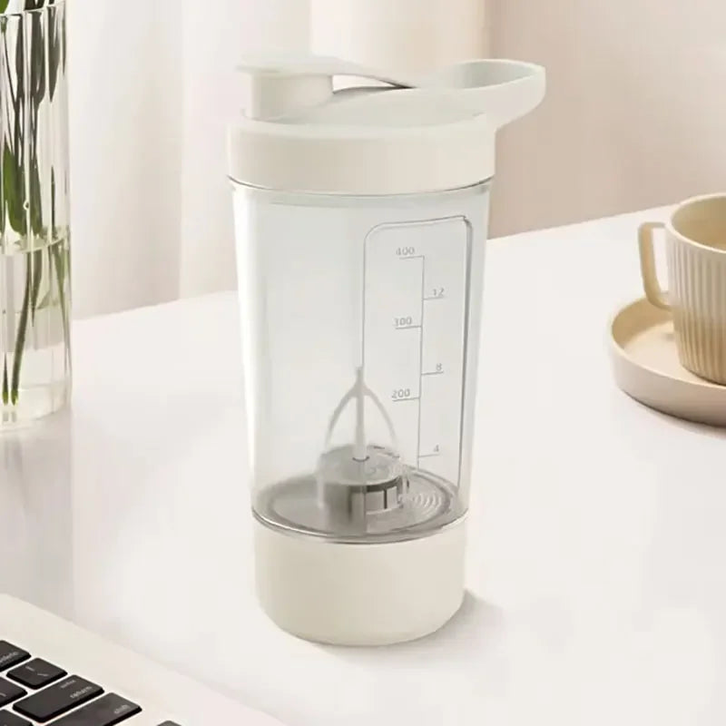 MixPro™ Electric self - stirring shaker for smooth protein shakes in seconds, No clumps