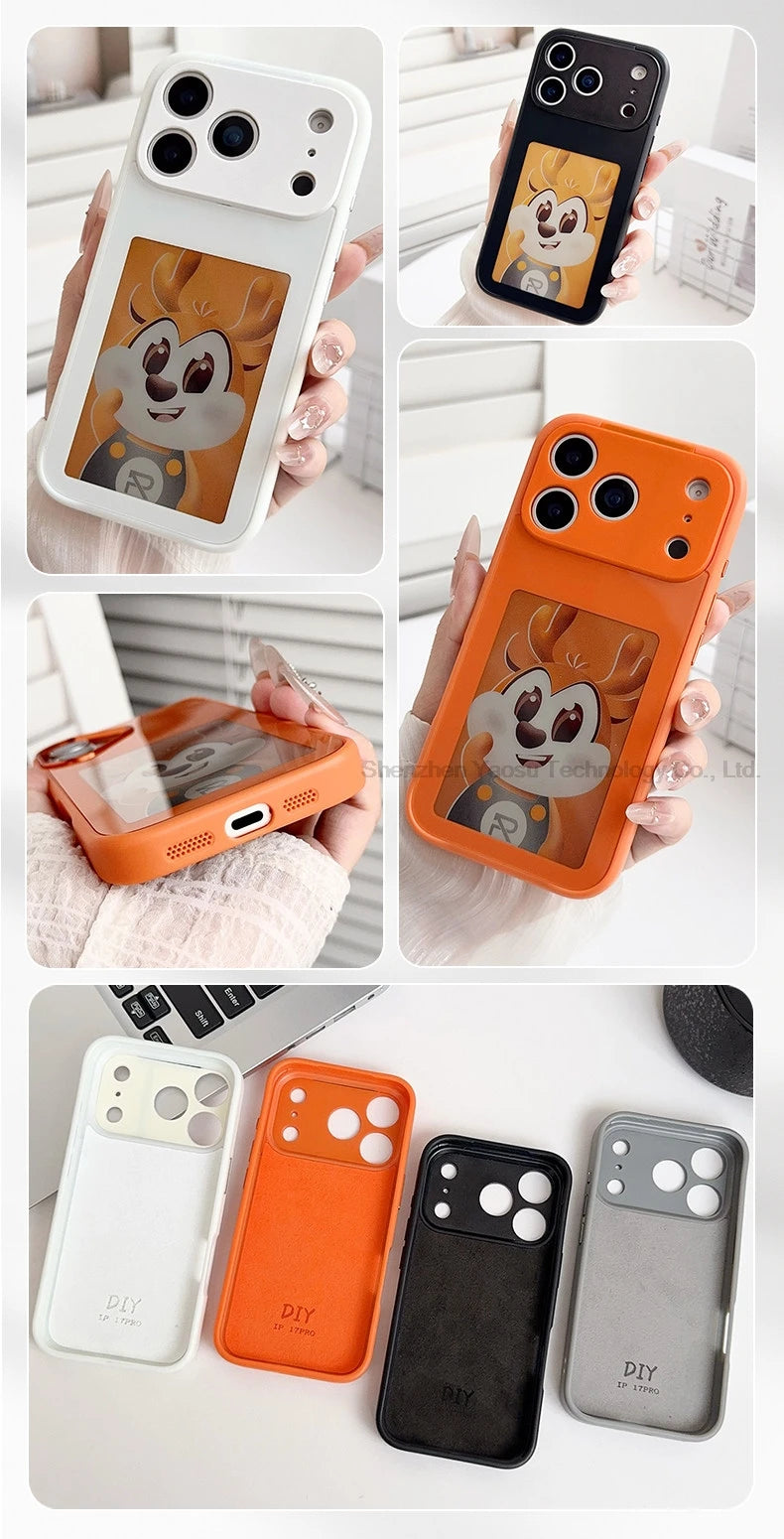 Smart NFC Phone Case - Instantly Turn Your Phone Case Into a Custom Moving Display and battery Free!