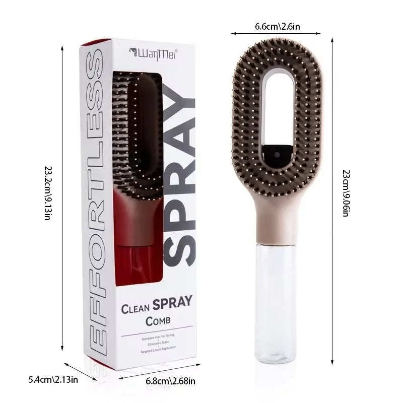 2-in-1 Detangling Spray Brush