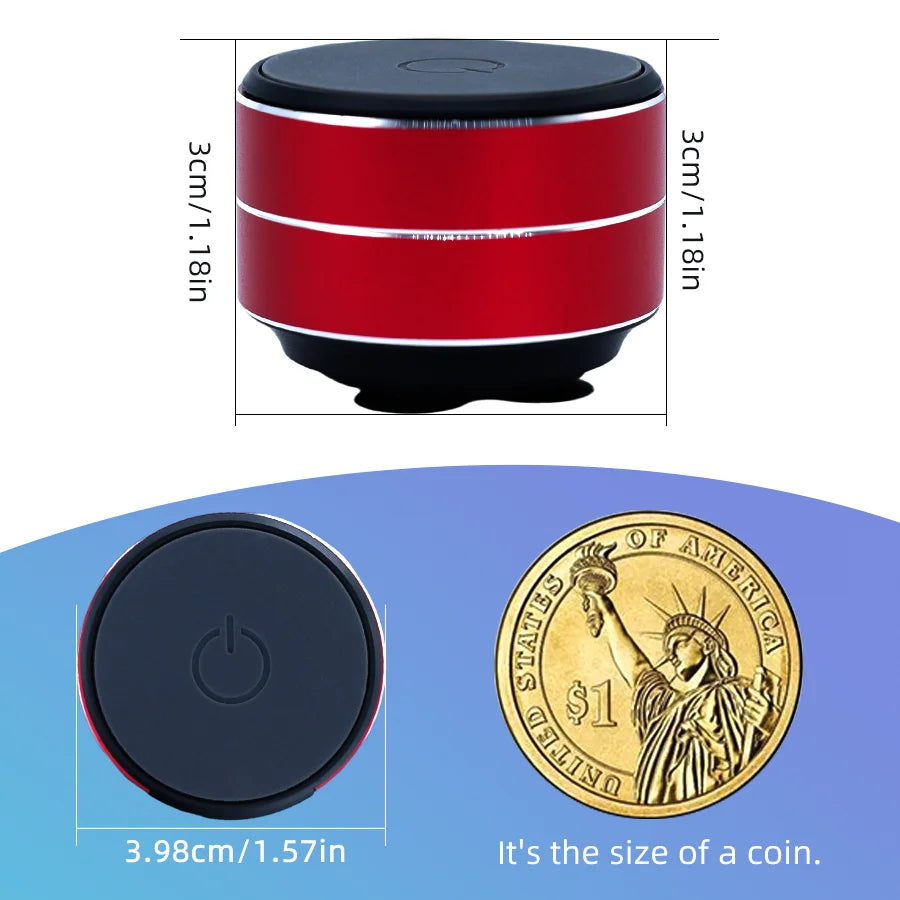TWS Wireless Bone Conduction Mini Speaker — Super Portable Stereo Sound for Outdoor Workouts, Parties & Shower