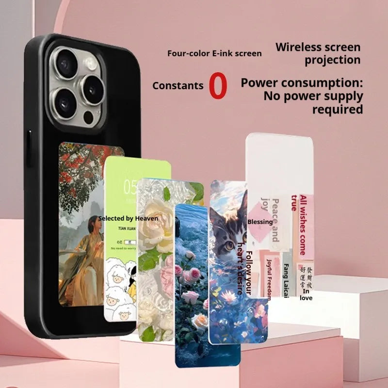 Smart NFC Phone Case - Instantly Turn Your Phone Case Into a Custom Moving Display and battery Free!