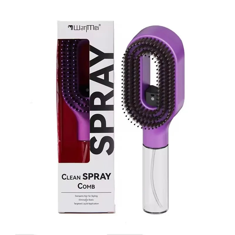 2-in-1 Detangling Spray Brush