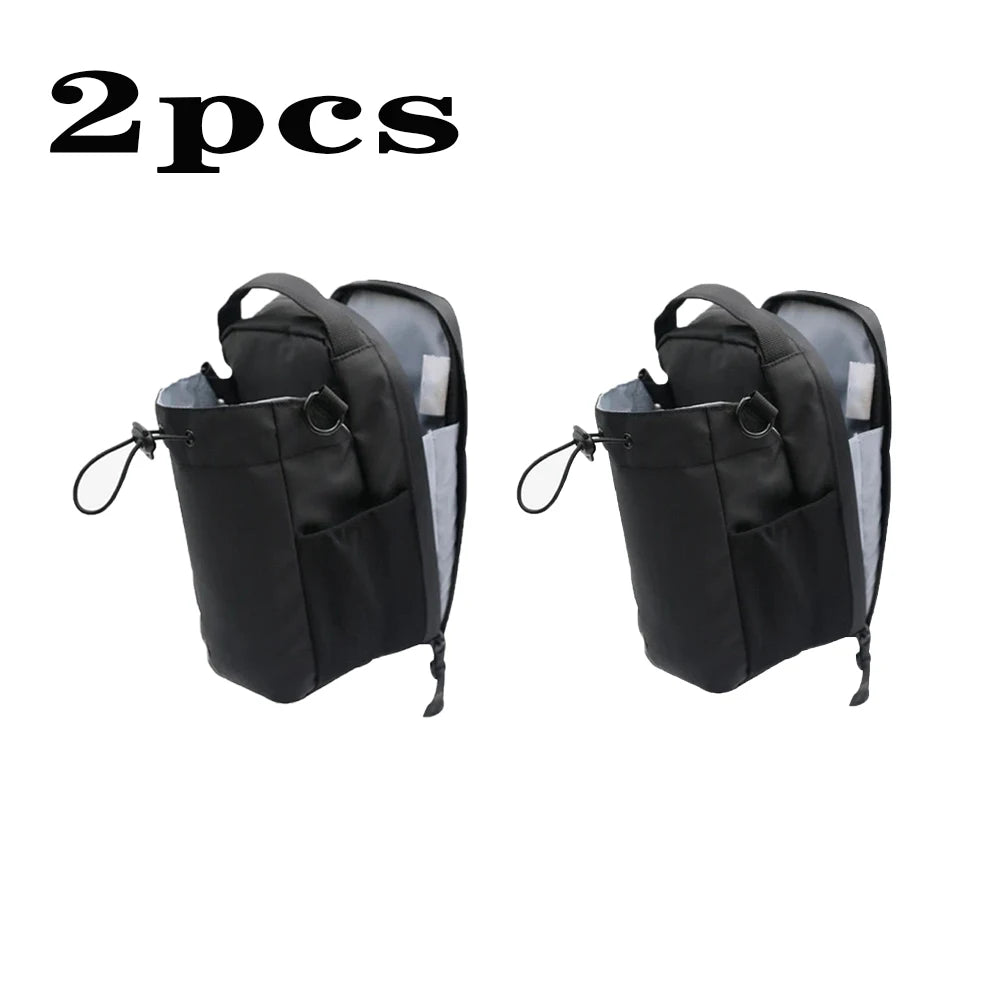 Magnetic Water Bottle Holder Bag (1–2 Pack) – Waterproof Polyester for Gym & Outdoor activity use with strong shoulder Strap