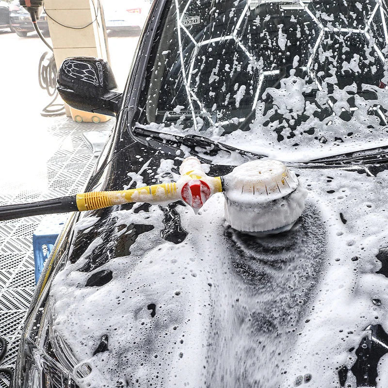 Ultimate 360 Spin Car Wash Brush - Deep Clean Your Car In Minutes With Effortless Spotless Shine